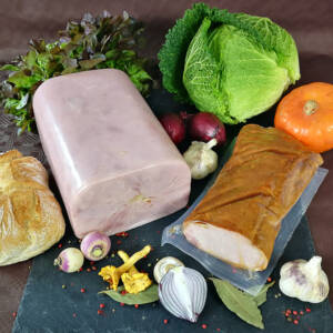 Jambon et rôti de porc