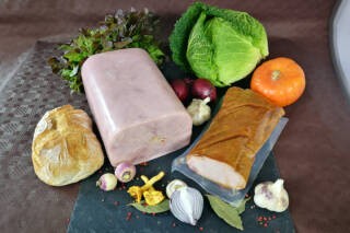 Jambon et rôti de porc