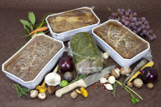 Terrines et jambon persillé